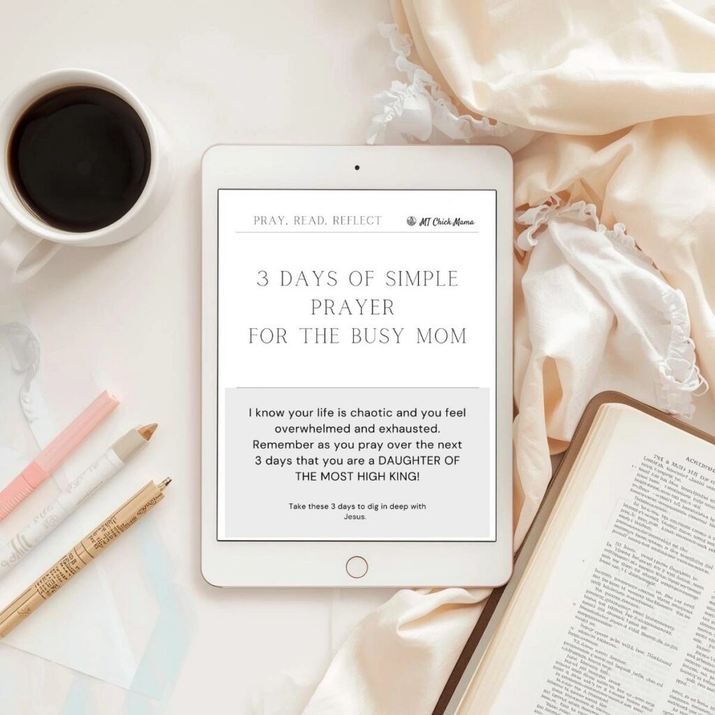 3 days of simple prayer advertisment